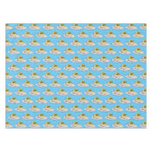 Lemon cheesecake Cartoon Illustration Tischdecke (Vorderseite (Horizontal))