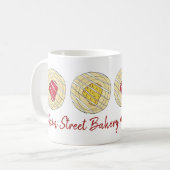 Lemon Cherry Danish Pastry Kitchen Bakery Kaffeetasse (Vorderseite Links)