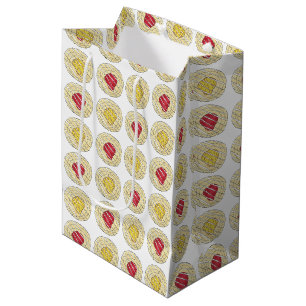 Lemon Cherry Danishs Frühstück süße Konditorei Mittlere Geschenktüte