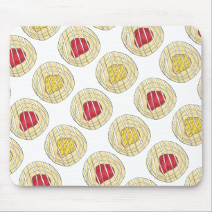 Lemon Cherry Danishs Frühstück süße Konditorei Mousepad