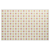 Lemon Cherry Danishs Frühstück süße Konditorei Stoff (Yard (91,4 cm))