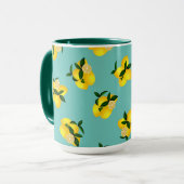 Lemon Chic Aqua Tasse (Vorderseite Links)