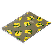 Lemon Chic Design Green Notizblock (Linke Seite)
