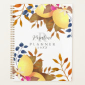 Lemon Chic Monogram White Planer (Vorderseite)