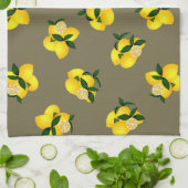 Lemon Chic Olive Geschirrtuch (Gefaltet)
