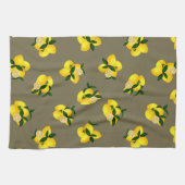 Lemon Chic Olive Geschirrtuch (Horizontal)