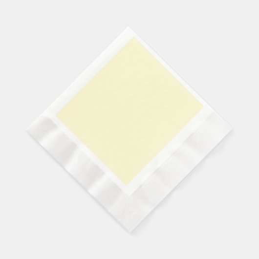 Lemon Chiffon Serviette (Ecke)