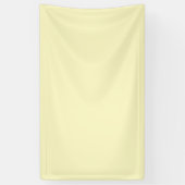 Lemon Chiffon Solid Color Banner (Vertikal)