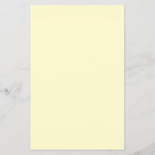Lemon Chiffon Solid Color Flyer (Vorne)