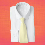 Lemon Chiffon Solid Color Krawatte<br><div class="desc">Lemon Chiffon Solid Color</div>