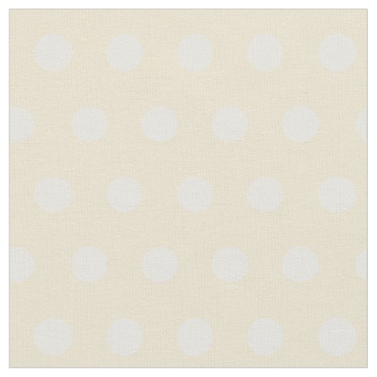 Lemon-Chiffongelbe Polka-Punkte Stoff (Nahaufnahme)