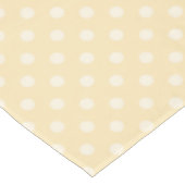 Lemon chiffongelbe Polstern dot tablecloth Tischdecke (Schrägansicht)