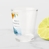 Lemon Citrus Amalfi Küste Brautparty Schnapsglas (Rechts)