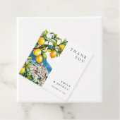 Lemon Citrus Amalfi Küste Italienische Hochzeit Geschenkanhänger (Beispiel)