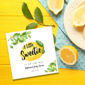 Lemon Citrus Baby Dusche Serviette