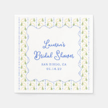 Lemon Citrus Blue & Yellow Amalfi Brautparty