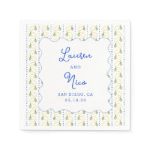 Lemon Citrus Blue & Yellow Amalfi Custom Wedding