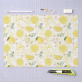 Lemon Citrus Botanical Seidenpapier (Handwerk)
