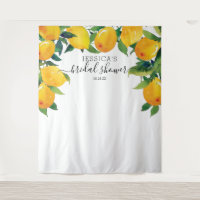 Lemon Citrus Bridal Main Squeeze Willkommenszeiche