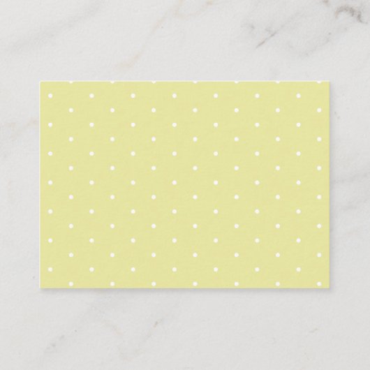 Lemon Citrus Floral Bitte bringen Sie ein Buch Begleitkarte (Rückseite)