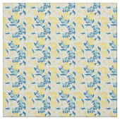 Lemon Citrus Floral Muster Stoff (Muster)
