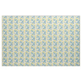 Lemon Citrus Floral Muster Stoff (Fat Quarter (45,7 x 55,9 cm))