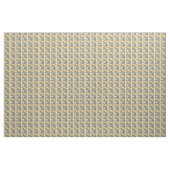 Lemon Citrus Floral Peach Stoff (Yard (91,4 cm))