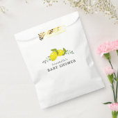 Lemon Citrus Floral Simple Baby Dusche Gefallen Ta Geschenktütchen (Versiegelt)