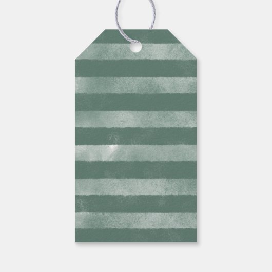 Lemon Citrus Greenery Vielen Dank für Ihr Interess Geschenkanhänger (Rückseite)