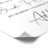 Lemon Citrus - Hilfe für die geschäftige Brautadre Poster (Ecke)