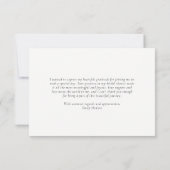 Lemon Citrus Main Squeeze Brautparty Dankeskarte (Rückseite)