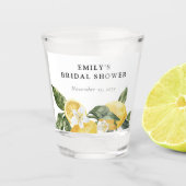 Lemon Citrus Main Squeeze Brautparty Schnapsglas (Vorderseite)