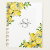 Lemon Citrus Personalisiert Planer (Vorderseite)