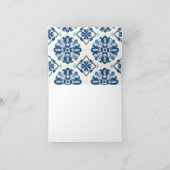 Lemon Citrus Positano Italienische Hochzeitsfeiern Dankeskarte (Innenseite)