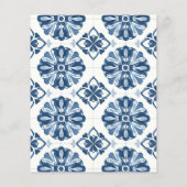 Lemon Citrus Positano Italienisches Hochzeitsmenü (Rückseite)