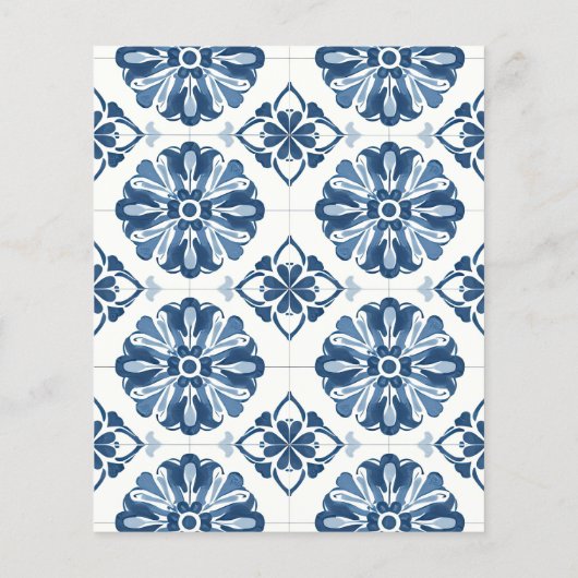 Lemon Citrus Positano Italienisches Hochzeitsmenü (Rückseite)