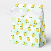 Lemon Citrus Summer Birthday Geschenkschachtel (Vorderseite)