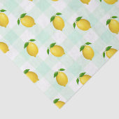 Lemon Citrus Summer Birthday Seidenpapier (Ausschnitt)