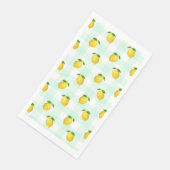 Lemon Citrus Summer Birthday Serviette (Ecke)