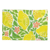 Lemon Citrus Summer Vintag Pattern Kissenbezug (Rückseite)