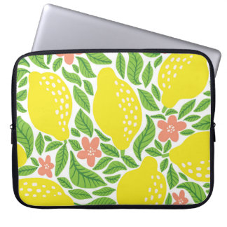 Lemon Citrus Summer Vintag Pattern Laptopschutzhülle