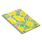 Lemon Citrus Summer Vintag Pattern Notizblock (Rechte Seite)