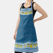 Lemon Citrus Trellis Französisch Country Farmhouse Schürze (InSitu)