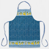 Lemon Citrus Trellis Französisch Country Farmhouse Schürze (Vorderseite)