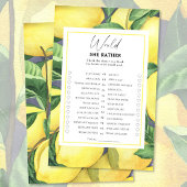 Lemon Citrus - Würde sie lieber Brautparty