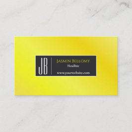 Lemon Color Business Card Visitenkarte