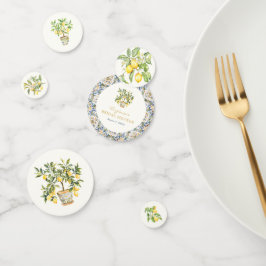 Lemon Confetti Konfetti