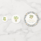 Lemon Confetti Konfetti (Vorderseiten)