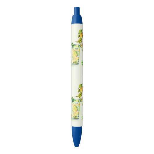 Lemon Cool Drink Lemonade Funny Pen Geschenk Kugelschreiber (Vorderseite Vertikal)