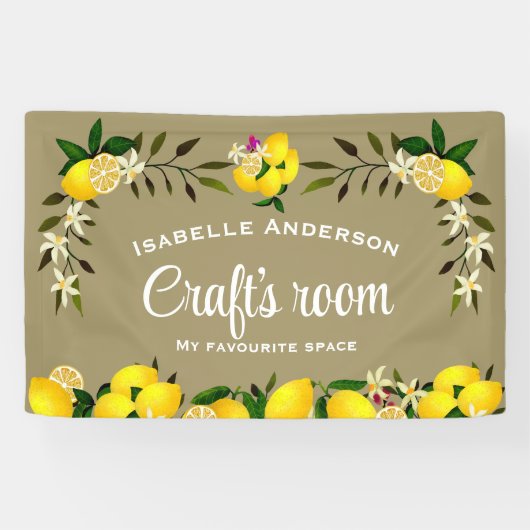 Lemon Craft Ash Gray Banner (Horizontal)